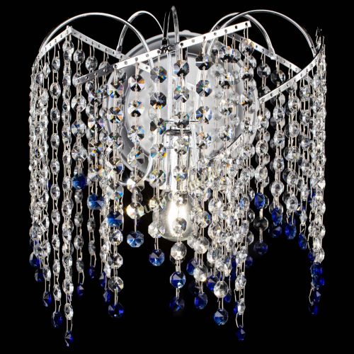 Бра Иволга №2 синяя в Подольске Гусь Хрустальный