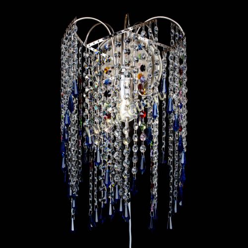 Бра Иволга №3 синяя в Подольске Гусь Хрустальный