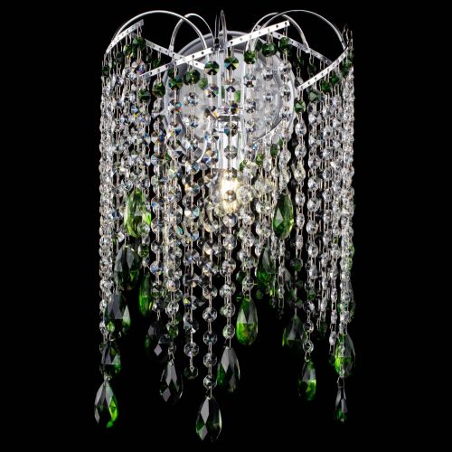 Бра Иволга №4 зеленая в Подольске Гусь Хрустальный