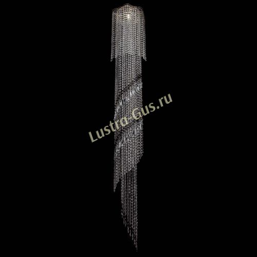 Бра Камелия №1 каскад черная в Подольске Гусь Хрустальный