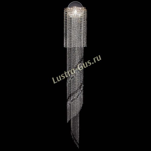 Бра Камелия №1 каскад черная в Подольске Гусь Хрустальный