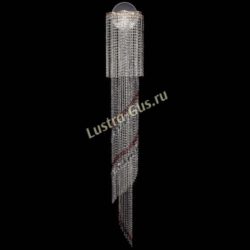 Бра Камелия №1 каскад красная в Подольске Гусь Хрустальный