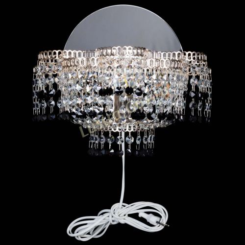 Бра Камелия обтикон Черная в Подольске Гусь Хрустальный