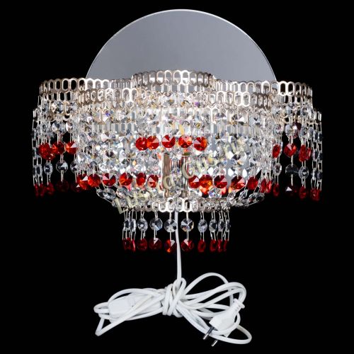 Бра Камелия обтикон Красная в Подольске Гусь Хрустальный