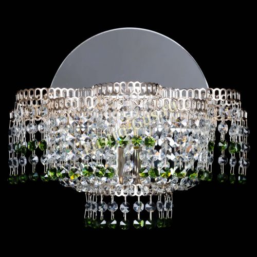 Бра Камелия обтикон Зеленая в Подольске Бра Камелия обтикон Зеленая в Подольске