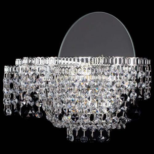 Бра Камелия шар черная в Подольске Гусь Хрустальный