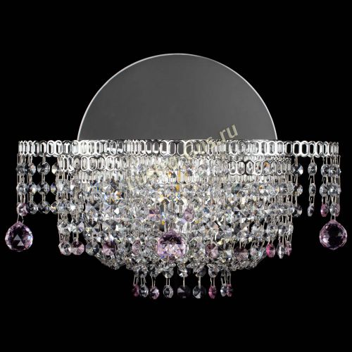 Бра Камелия шар розовая в Подольске Бра Камелия шар розовая в Подольске