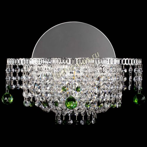 Бра Камелия шар зеленая в Подольске Бра Камелия шар зеленая в Подольске