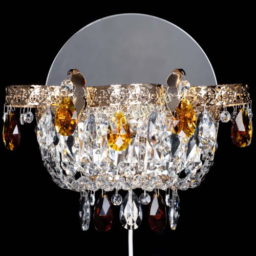 Бра Камея Флора чайная в Подольске Гусь Хрустальный