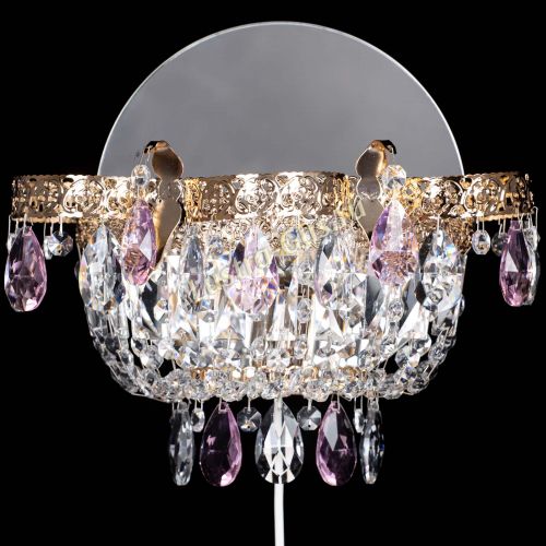 Бра Камея Флора розовая в Подольске Бра Камея Флора розовая в Подольске