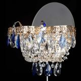 Бра Камея Флора синяя в Подольске