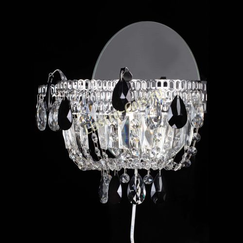 Бра Камея черная в Подольске Гусь Хрустальный