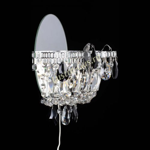 Бра Камея черная в Подольске Гусь Хрустальный