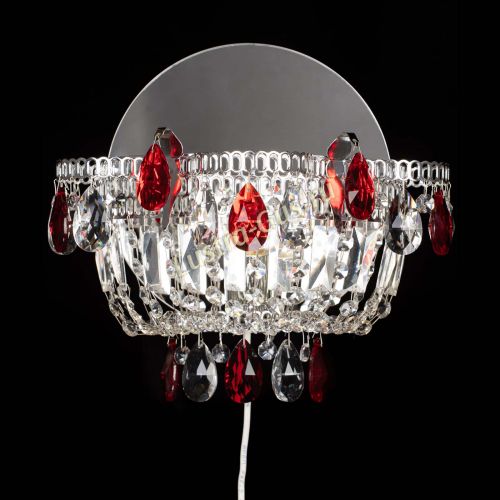 Бра Камея красная в Подольске Гусь Хрустальный