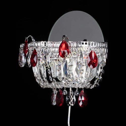 Бра Камея красная в Подольске Гусь Хрустальный