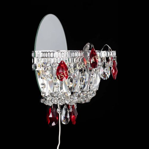 Бра Камея красная в Подольске Гусь Хрустальный