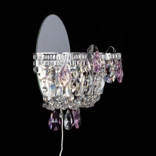 Бра Камея розовая в Подольске Гусь Хрустальный