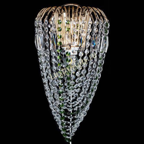 Бра Каскад Водоворот зеленая в Подольске Гусь Хрустальный