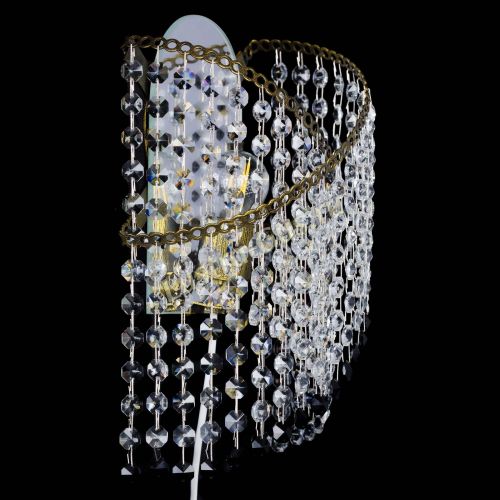 Бра Космея №1 черная под бронзу в Подольске Гусь Хрустальный