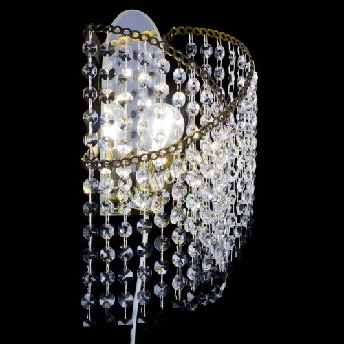 Бра Космея №1 черная под бронзу в Подольске Гусь Хрустальный