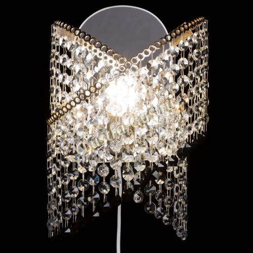 Бра Космея №1 черная в Подольске Гусь Хрустальный