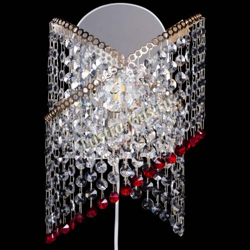 Бра Космея №1 красная в Подольске Гусь Хрустальный