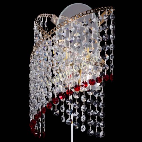 Бра Космея №1 красная в Подольске Гусь Хрустальный