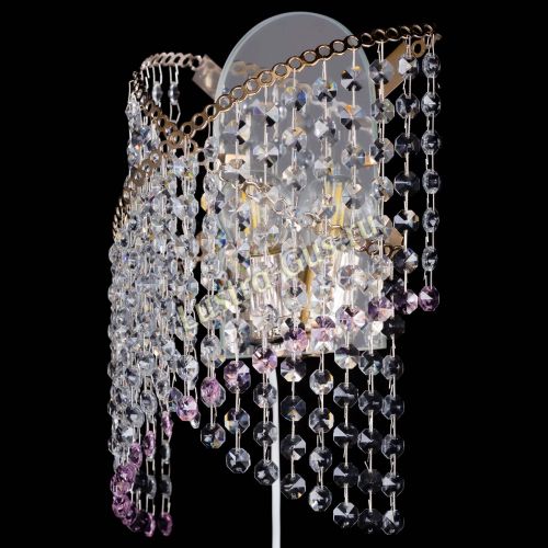 Бра Космея №1 розовая в Подольске Гусь Хрустальный