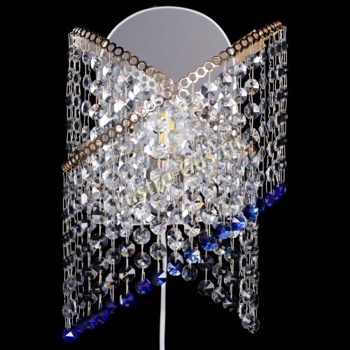 Бра Космея №1 синяя в Подольске Гусь Хрустальный