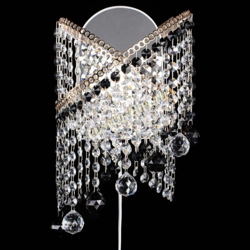 Бра Космея №3 черная в Подольске Гусь Хрустальный