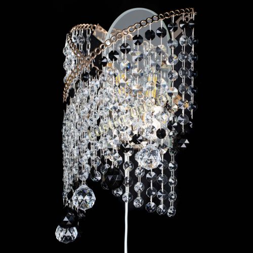 Бра Космея №3 черная в Подольске Гусь Хрустальный