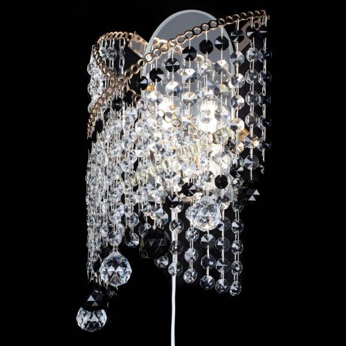 Бра Космея №3 черная в Подольске Гусь Хрустальный