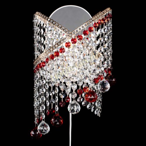 Бра Космея №3 красная в Подольске Гусь Хрустальный