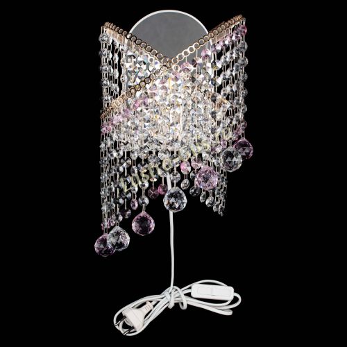 Бра Космея №3 розовая в Подольске Гусь Хрустальный