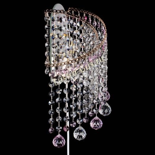 Бра Космея №3 розовая в Подольске Гусь Хрустальный