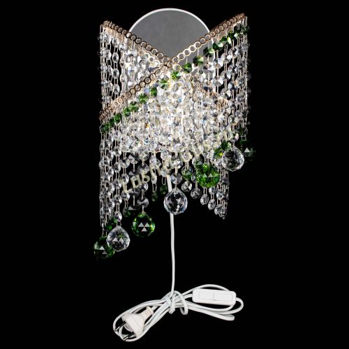 Бра Космея №3 зеленая в Подольске Гусь Хрустальный