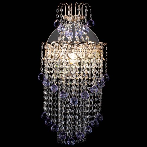 Бра Ника №5 фиолетовая в Подольске Гусь Хрустальный
