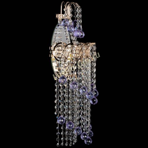 Бра Ника №5 фиолетовая в Подольске Гусь Хрустальный