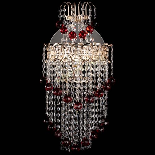 Бра Ника №5 красная в Подольске Гусь Хрустальный