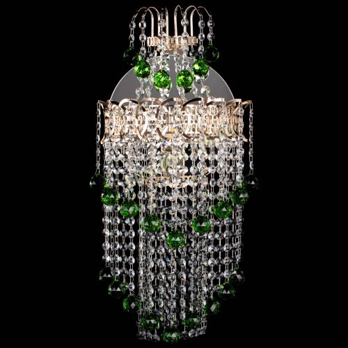 Бра Ника №5 зеленая в Подольске Гусь Хрустальный