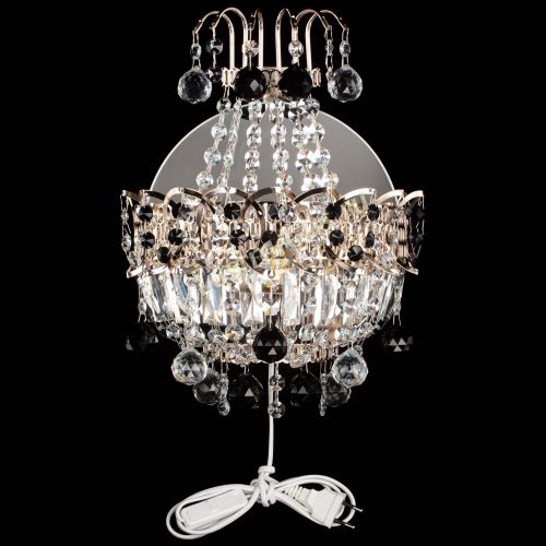 Бра Ника шар черная в Подольске Гусь Хрустальный