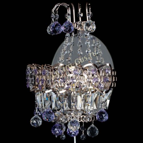 Бра Ника шар фиолетовая в Подольске Гусь Хрустальный