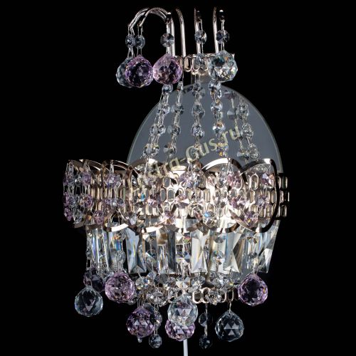 Бра Ника шар розовая в Подольске Гусь Хрустальный