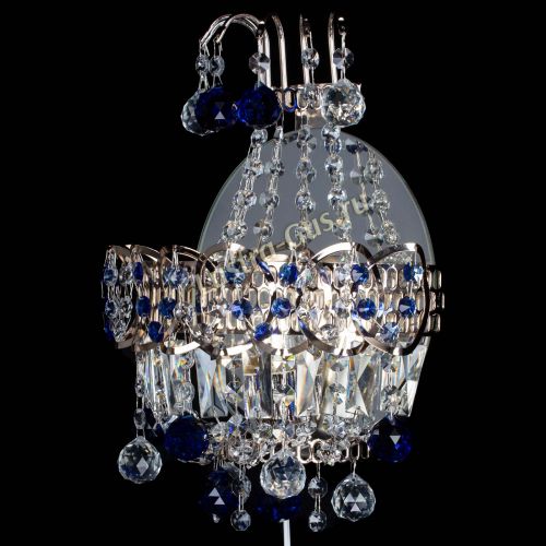 Бра Ника шар синяя в Подольске Гусь Хрустальный