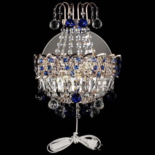Бра Ника шар синяя в Подольске Гусь Хрустальный