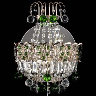  Бра Ника шар зеленая