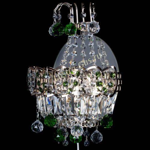 Бра Ника шар зеленая в Подольске Гусь Хрустальный