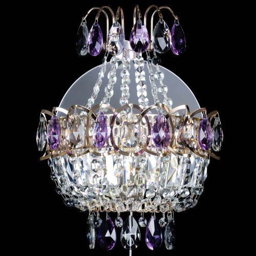 Бра Ника журавлик фиолетовая в Подольске Гусь Хрустальный