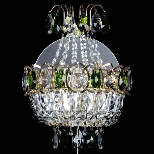 Бра Ника журавлик зеленая в Подольске Гусь Хрустальный