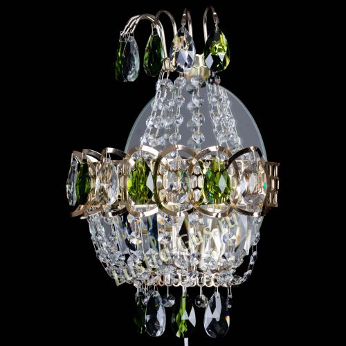 Бра Ника журавлик зеленая в Подольске Гусь Хрустальный